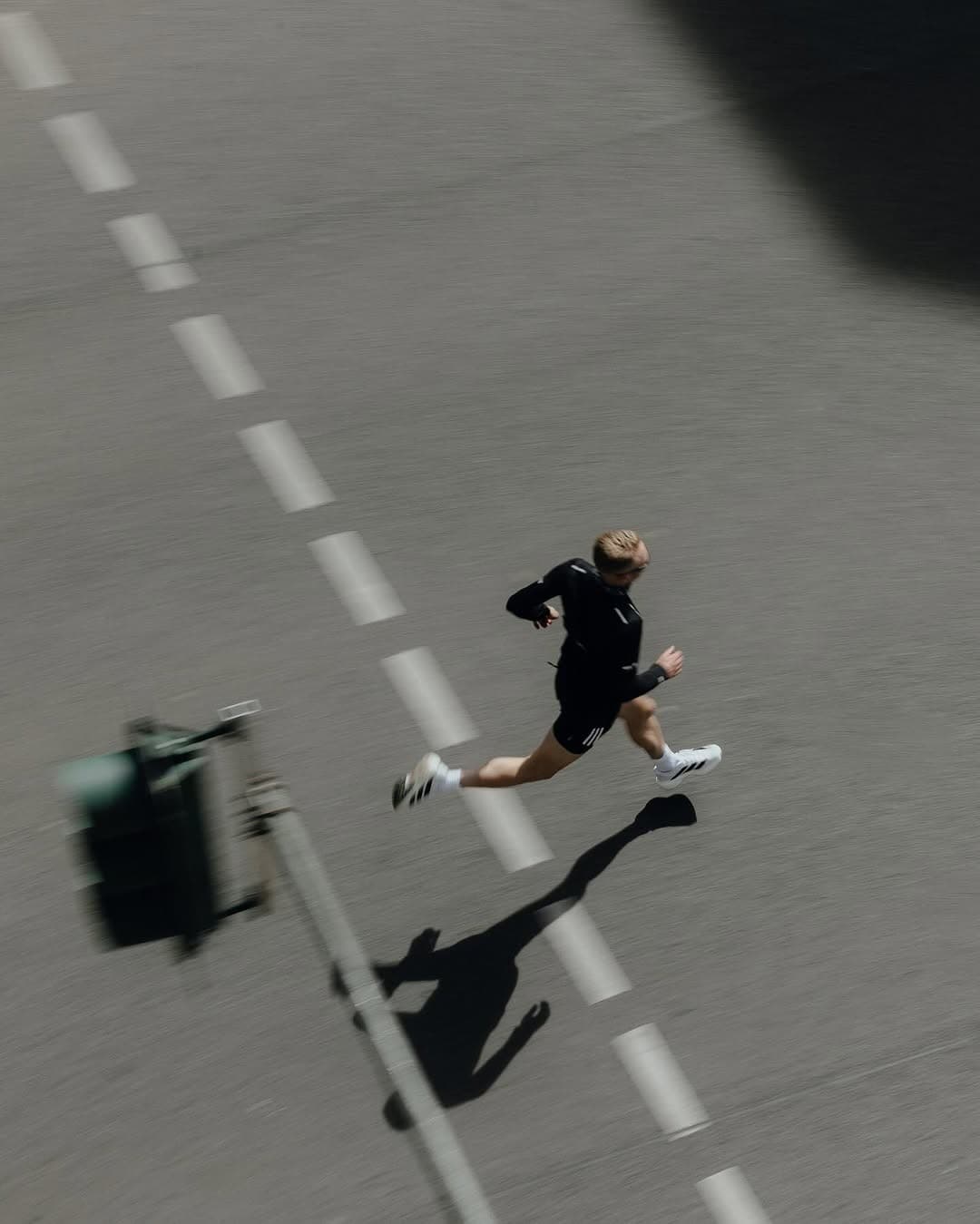 Runner on the streets